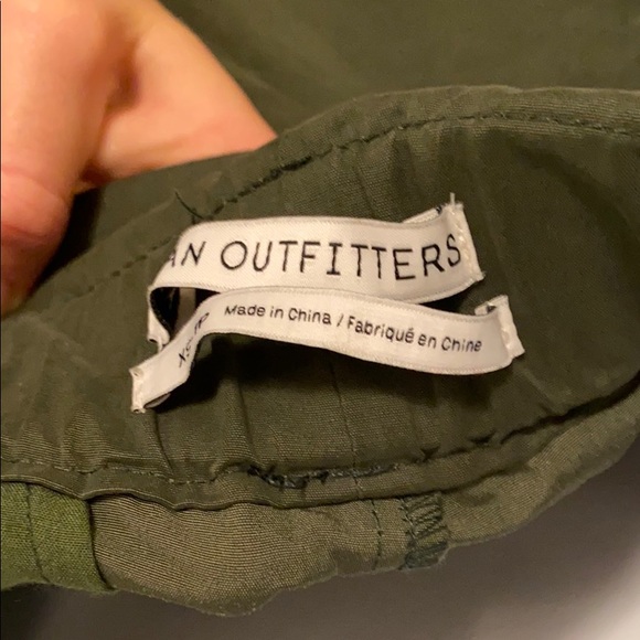 NWT UrbanOutfitters HighWaist Cargo Pants Green XS - Picture 6 of 6